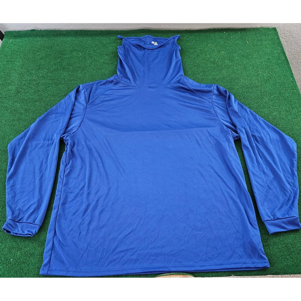 Badger Sport Royal Blue Long Sleeve‎ Performance Turtle Neck Shirt XL